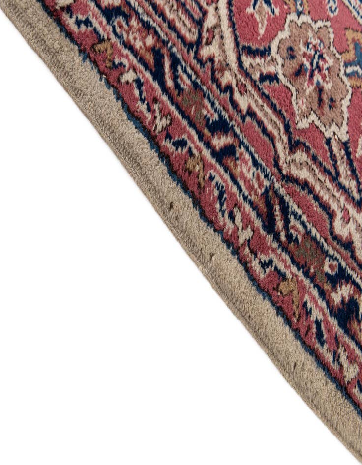 Detail image of  7' 1 x 11' 7  Hand Knotted Jaipur Agra Wool Rug