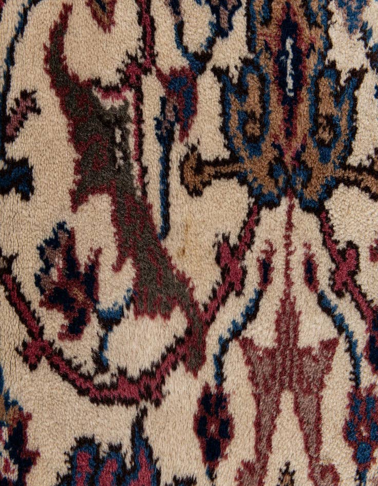 Detail image of  7' 1 x 11' 7  Hand Knotted Jaipur Agra Wool Rug