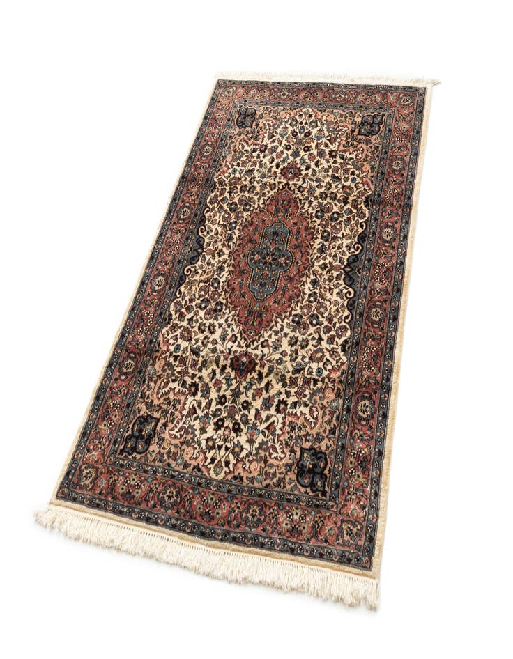 Detail image of  4' 3 x 6' 5  Hand Knotted Jaipur Oriental Rug