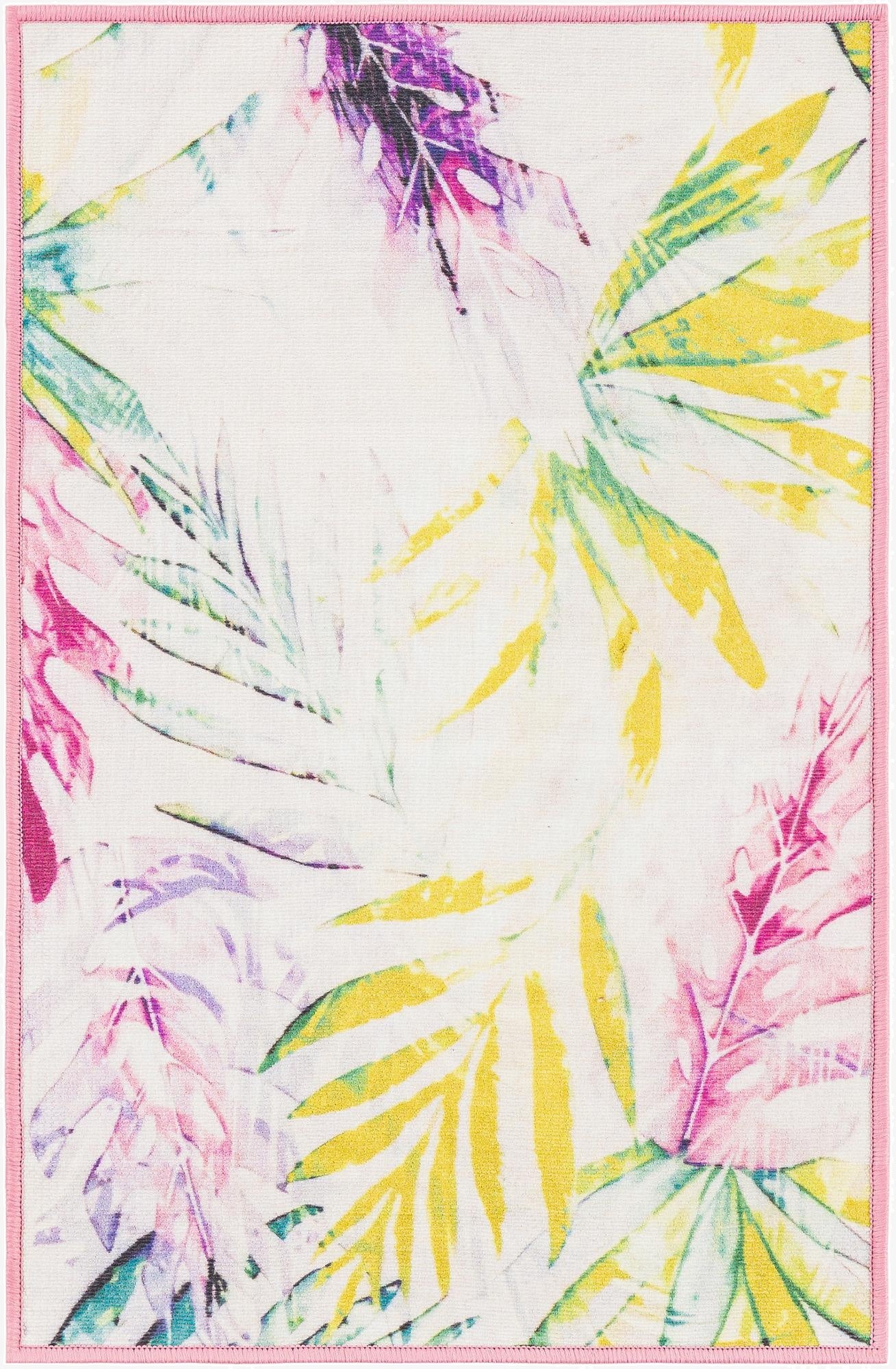  2' x 3' 1  Washable Jill Zarin Caribbean Indoor / Outdoor Rug