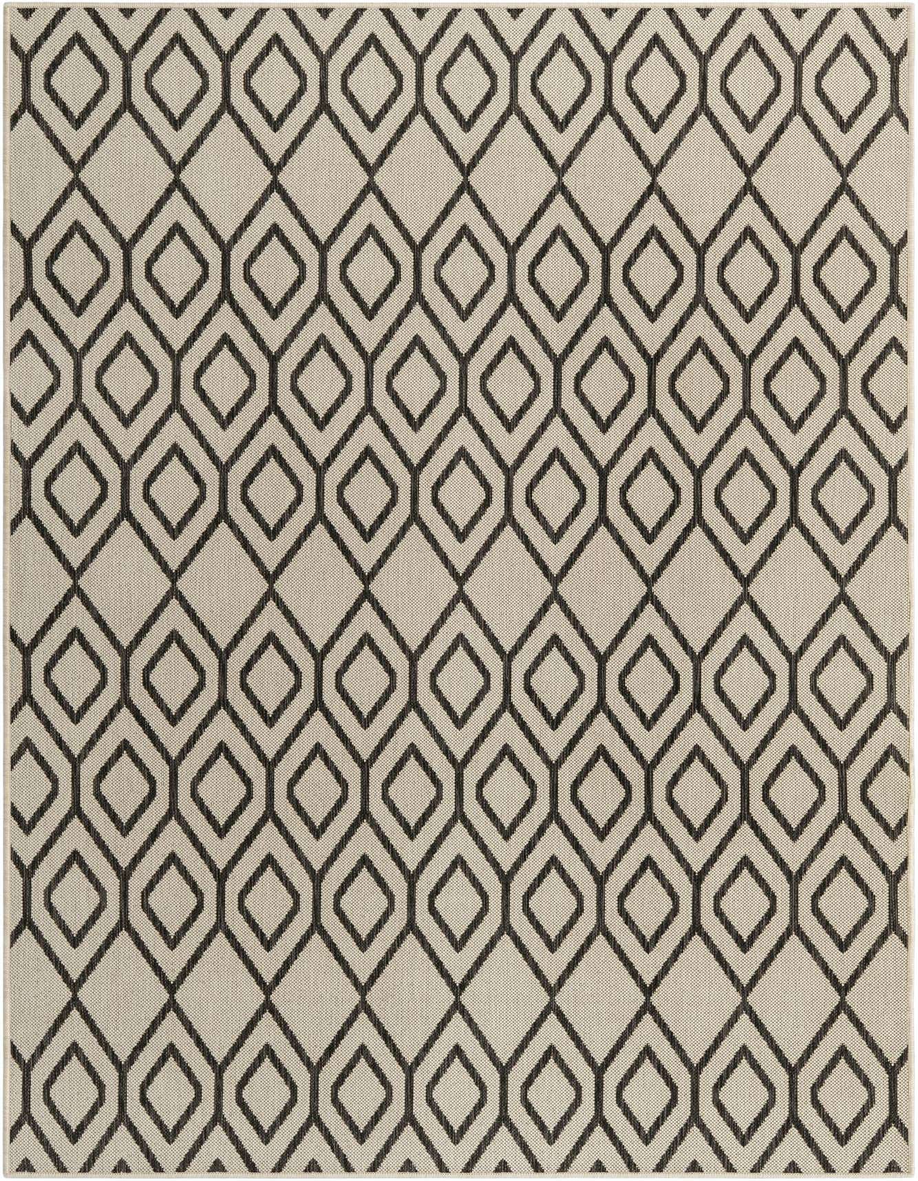 Primary image  Custom Ivory  Washable Jill Zarin Indoor / Outdoor Rug