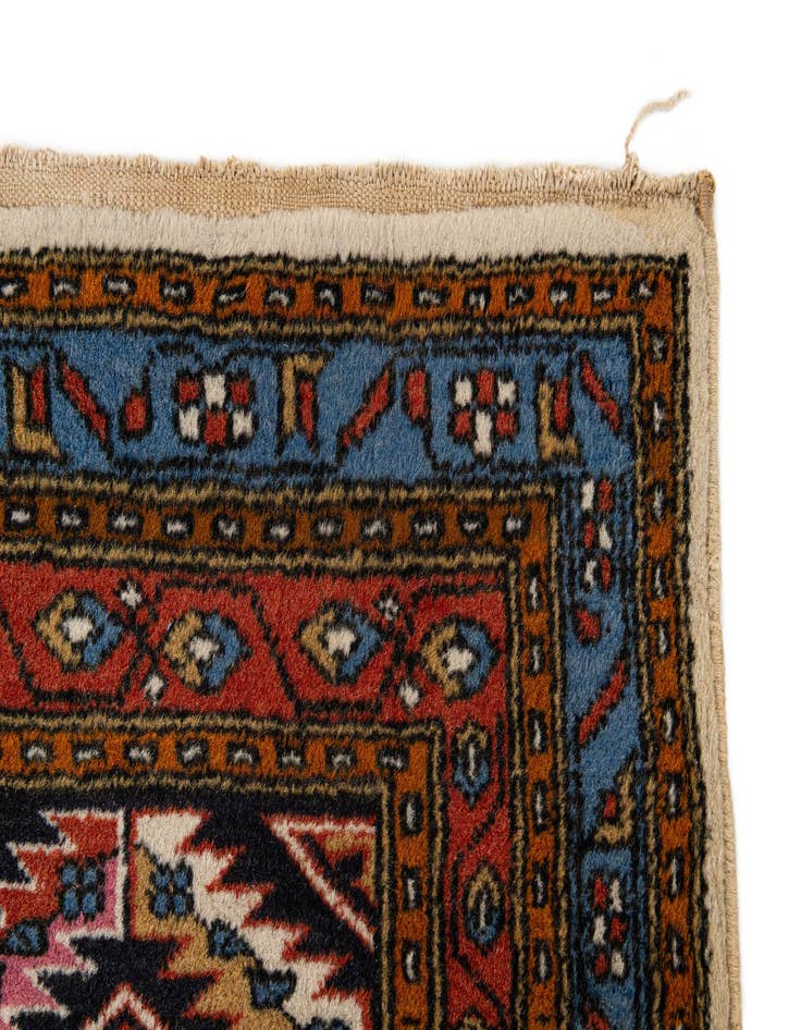 Detail image of  5' 2 x 7' 4  Hand Knotted Kars Wool Rug