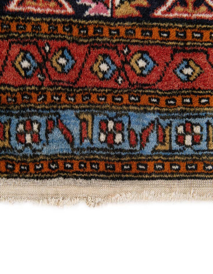 Detail image of  5' 2 x 7' 4  Hand Knotted Kars Wool Rug