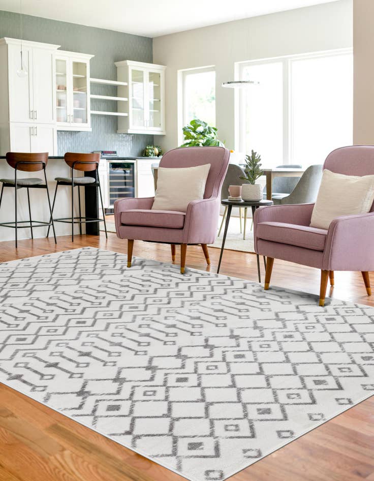 9' x 12' 2 Kasbah Trellis Rug