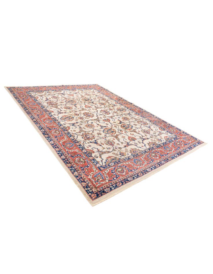 Detail image of  8' 8 x 11' 10  Hand Knotted Kashan Persian Wool Rug