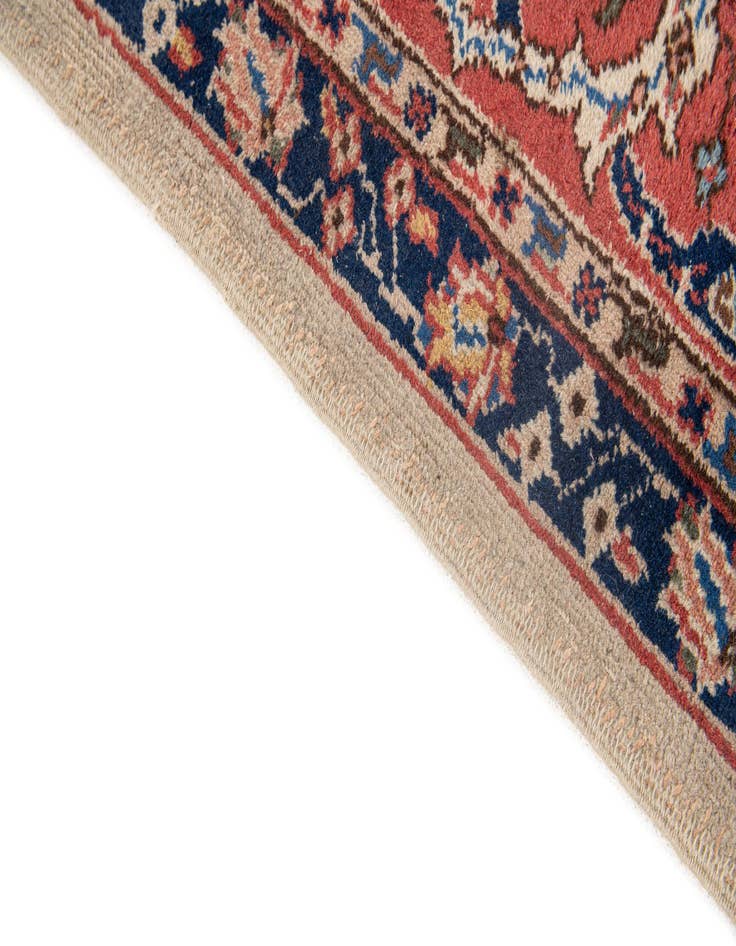 Detail image of  8' 8 x 11' 10  Hand Knotted Kashan Persian Wool Rug