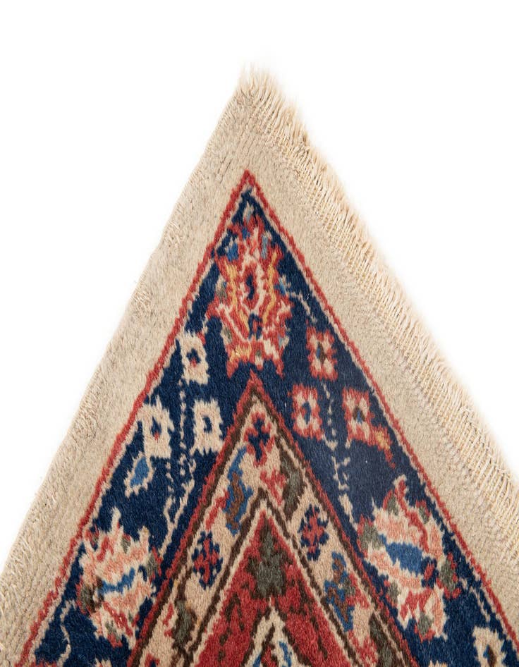 Detail image of  8' 8 x 11' 10  Hand Knotted Kashan Persian Wool Rug