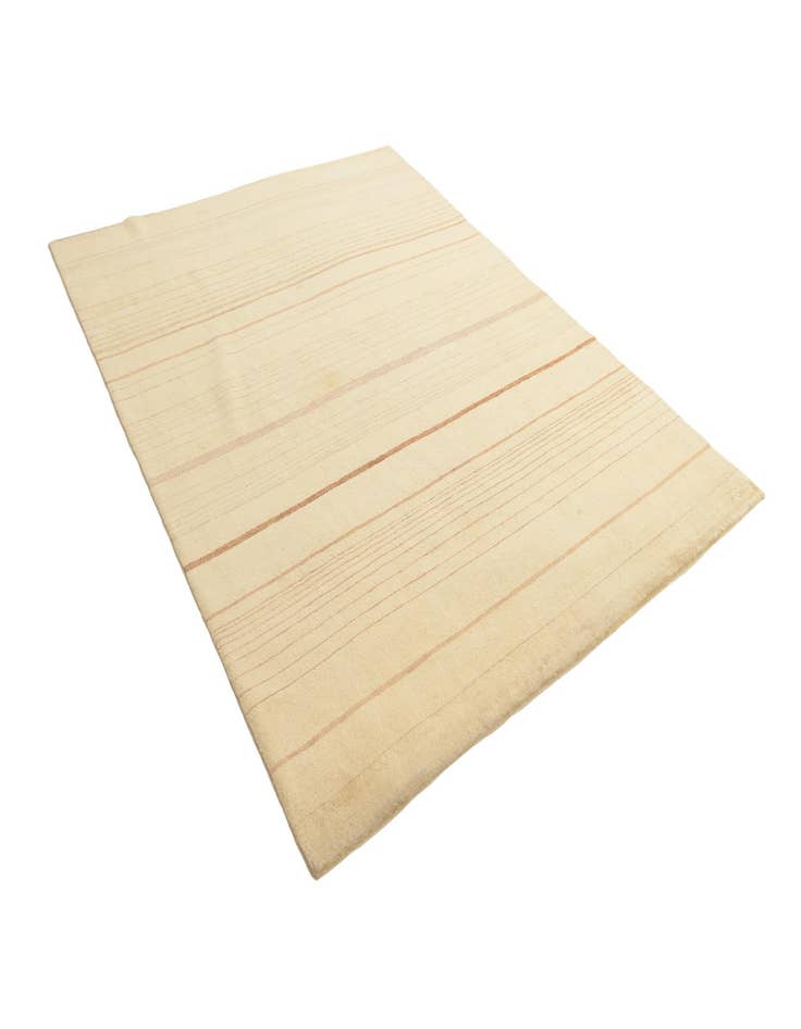 Detail image of  6' 7 x 8' 10  Hand Knotted Kashkuli Gabbeh Oriental Wool Rug