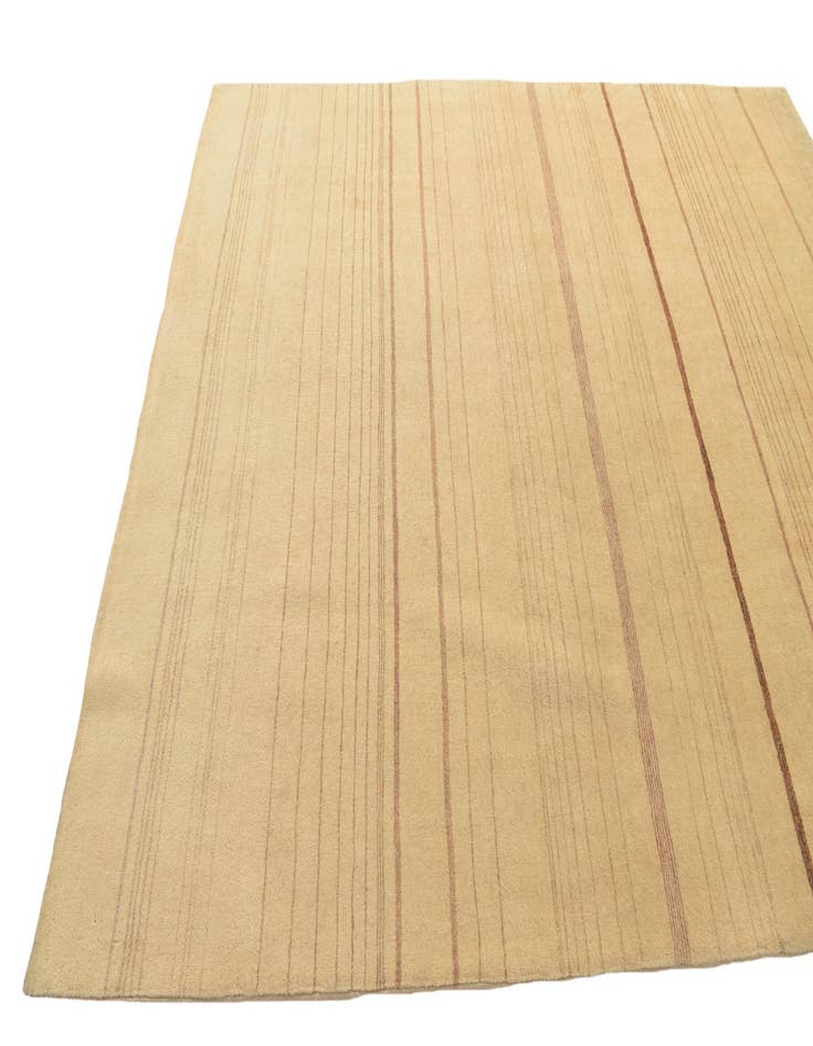 Detail image of  6' 7 x 8' 10  Hand Knotted Kashkuli Gabbeh Oriental Wool Rug