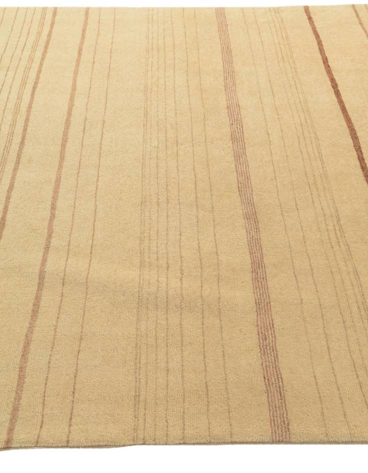 Detail image of  6' 7 x 8' 10  Hand Knotted Kashkuli Gabbeh Oriental Wool Rug