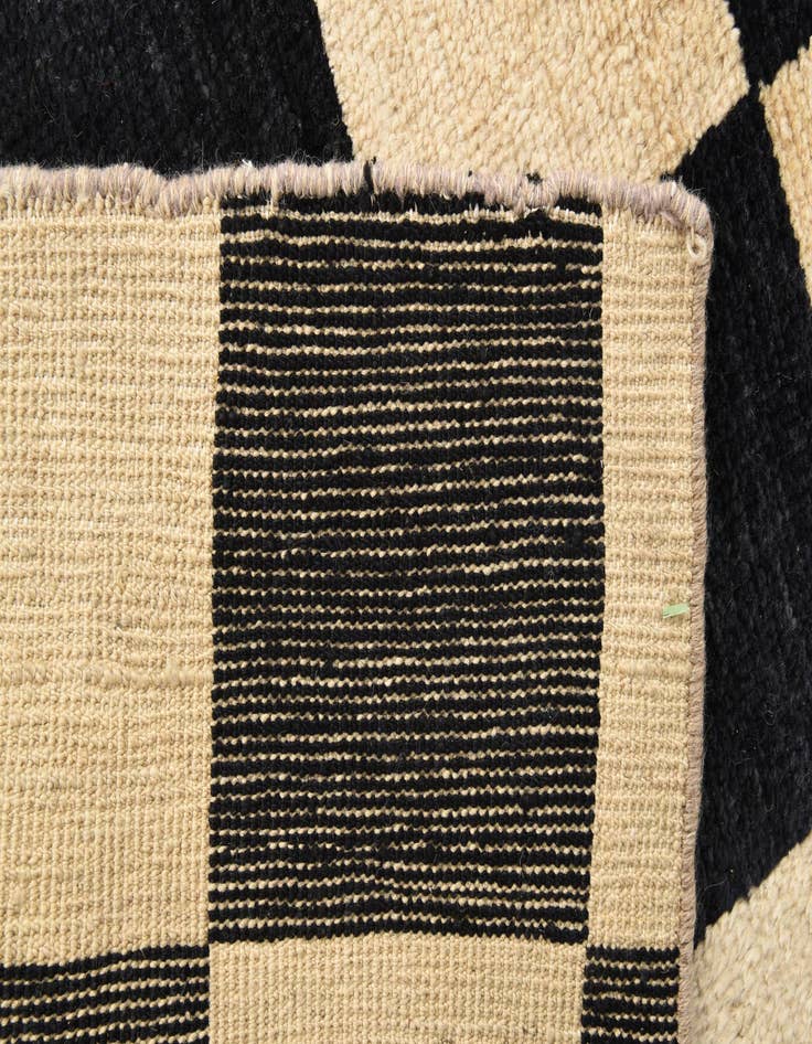 Detail image of  6' 9 x 9' 10  Hand Knotted Kashkuli Gabbeh Wool Rug