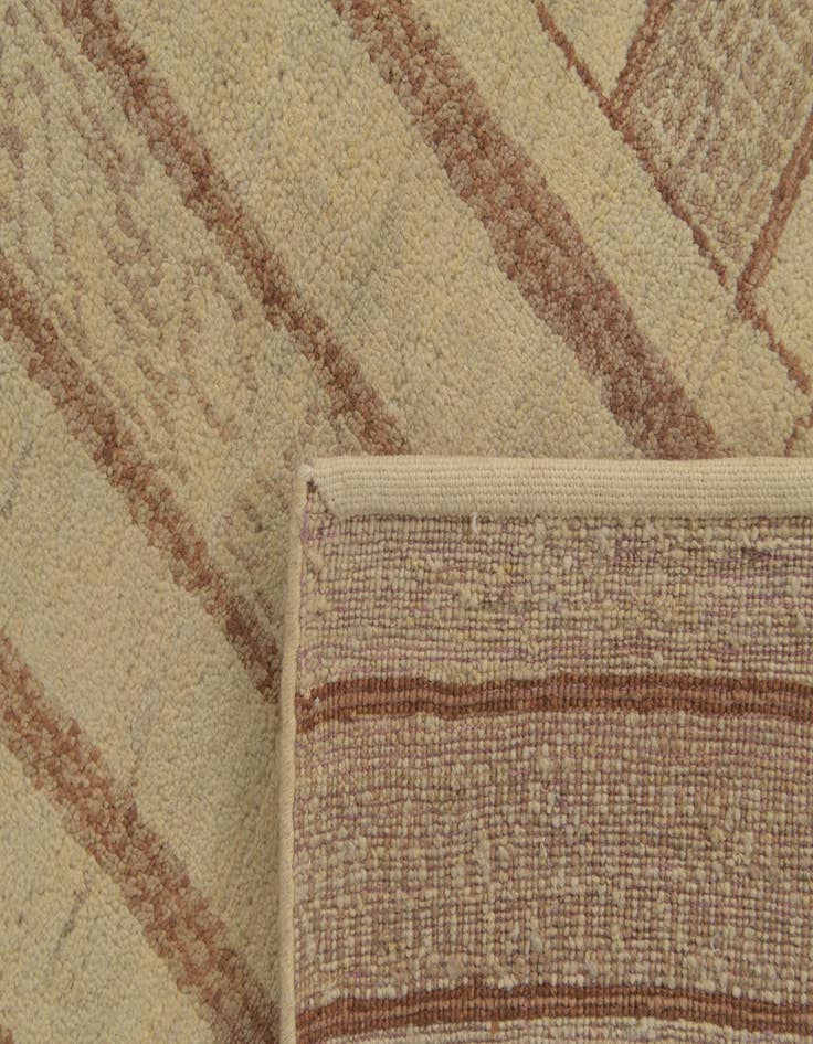 Detail image of  8' 3 x 10' 9  Hand Knotted Kashkuli Gabbeh Wool Rug