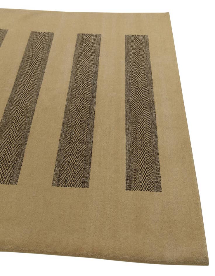 Detail image of  5' 7 x 8'  Hand Knotted Kashkuli Gabbeh Wool Rug