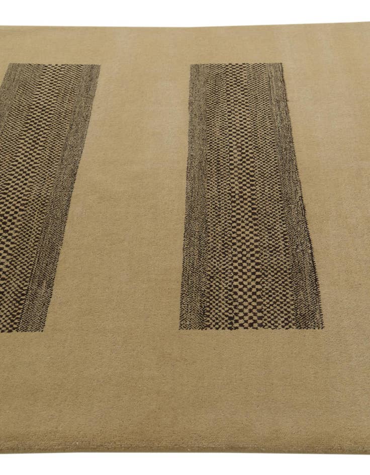 Detail image of  5' 7 x 8'  Hand Knotted Kashkuli Gabbeh Wool Rug