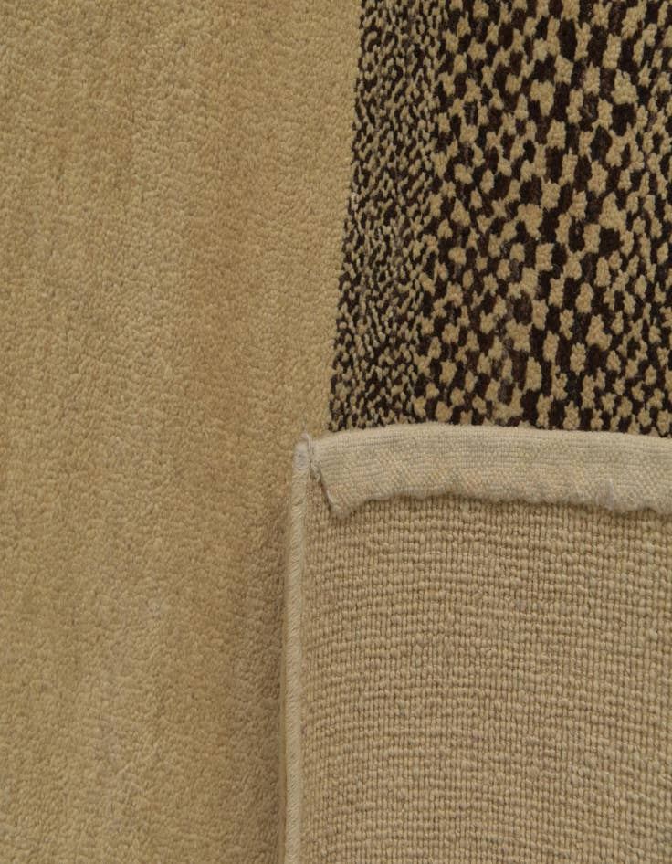 Detail image of  5' 7 x 8'  Hand Knotted Kashkuli Gabbeh Wool Rug