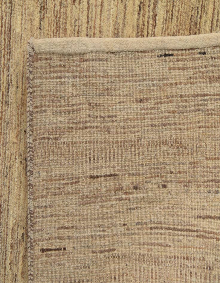 Detail image of  6' 6 x 9' 1  Hand Knotted Kashkuli Gabbeh Oriental Wool Rug