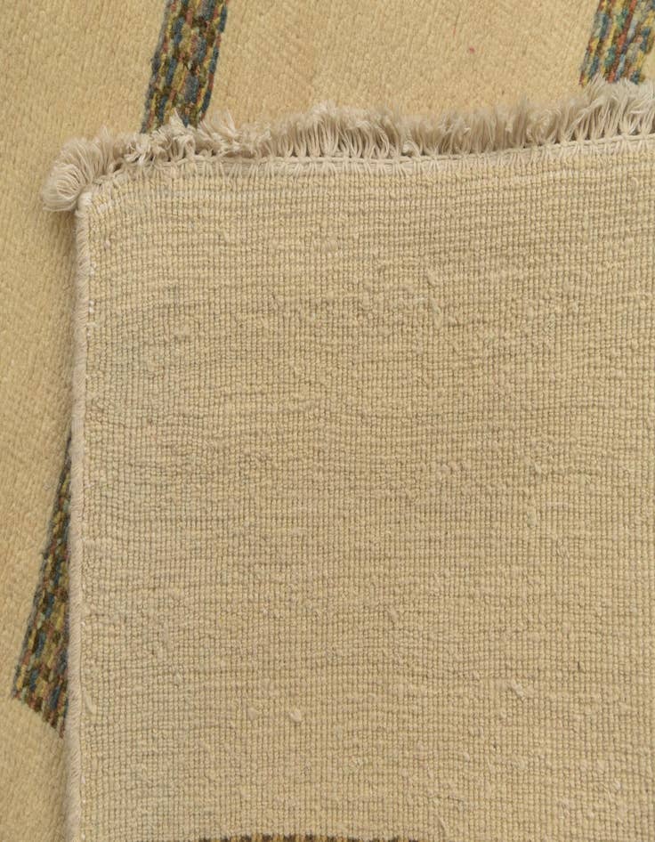 Detail image of  3' x 5' 2  Hand Knotted Kashkuli Gabbeh Oriental Wool Rug