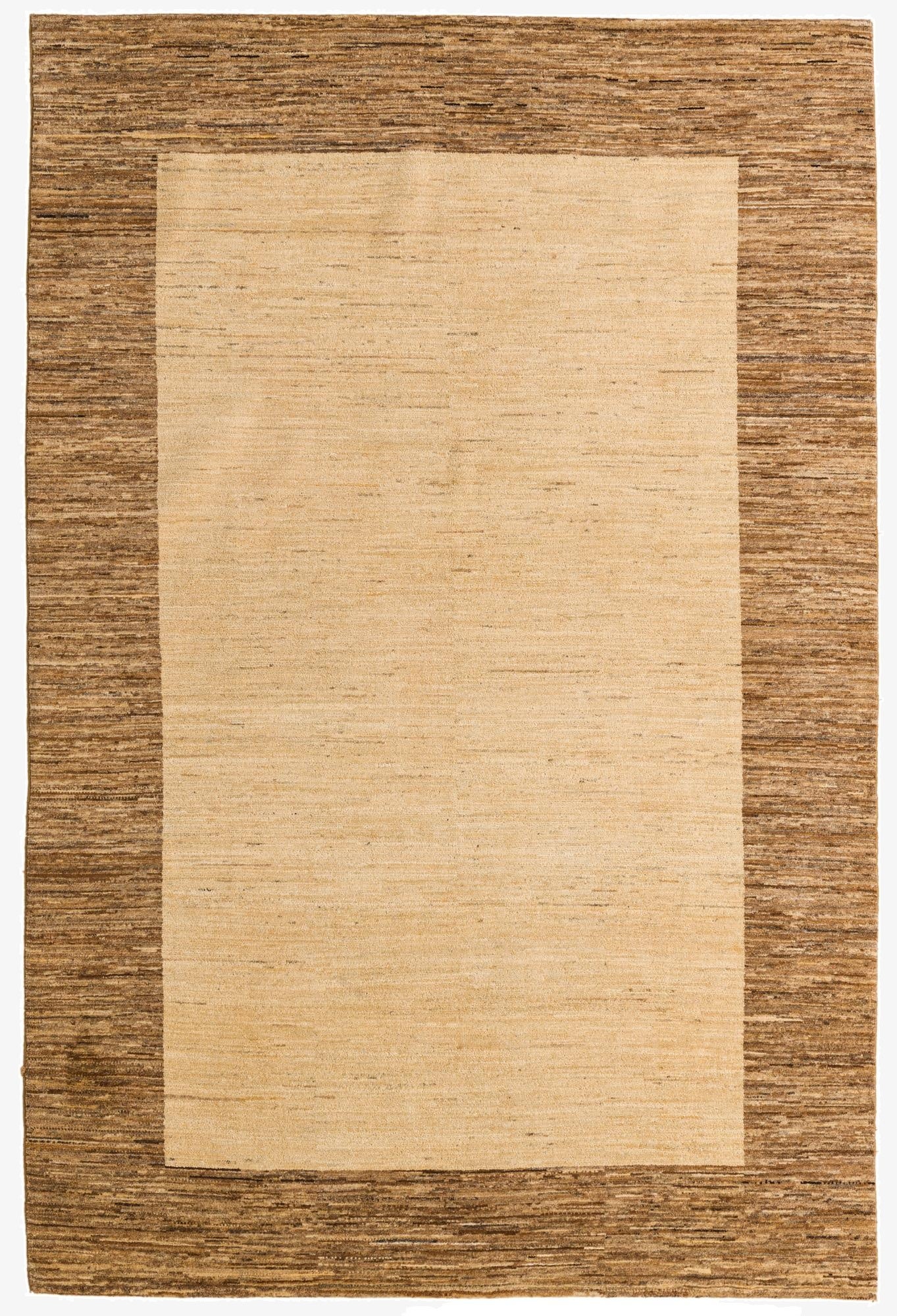  6' x 8' 10  Hand Knotted Kashkuli Gabbeh Oriental Wool Rug