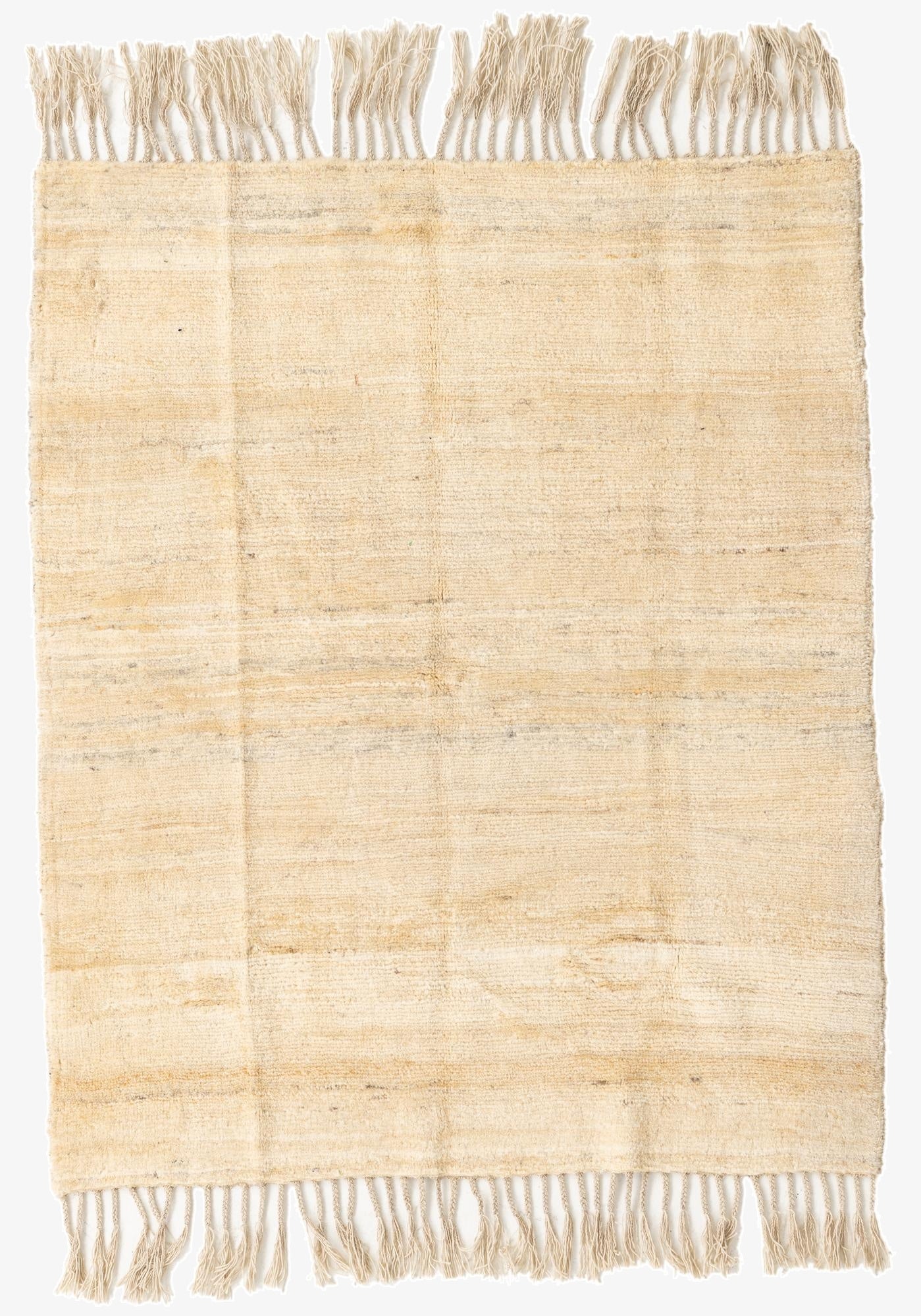  4' x 4' 9  Hand Knotted Kashkuli Gabbeh Wool Rug