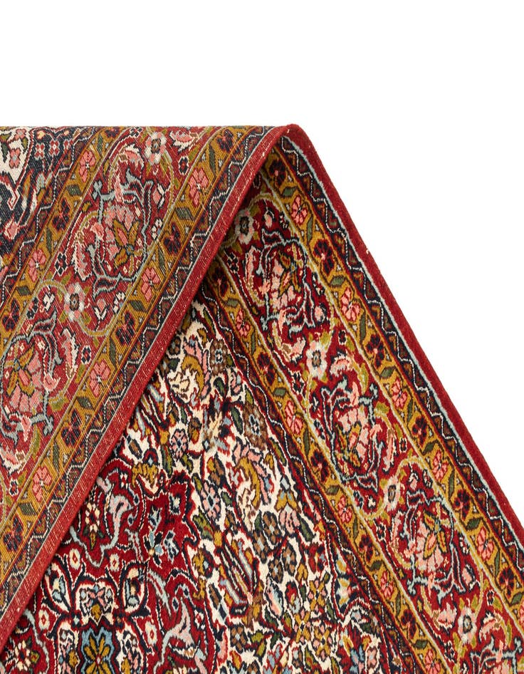 Detail image of  3' 2 x 5' 4  Hand Knotted Kashmir Oriental Wool Rug