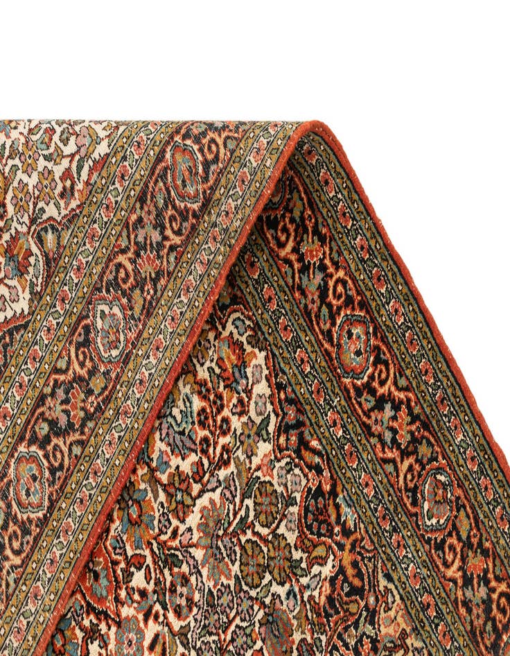 Detail image of  3' x 4' 10  Hand Knotted Kashmir Oriental Wool Rug