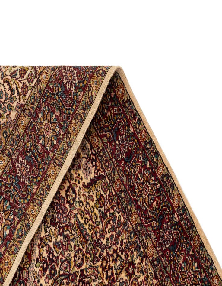 Detail image of  4' 2 x 5' 10  Hand Knotted Kashmir Wool Rug