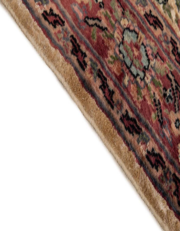 Detail image of  3' 1 x 5' 3  Hand Knotted Kashmir Oriental Rug