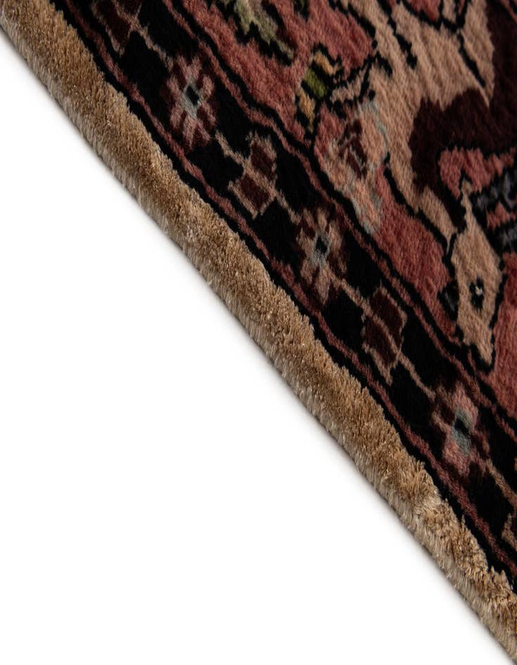 Detail image of  3' 3 x 5' 1  Hand Knotted Kashmir Oriental Rug