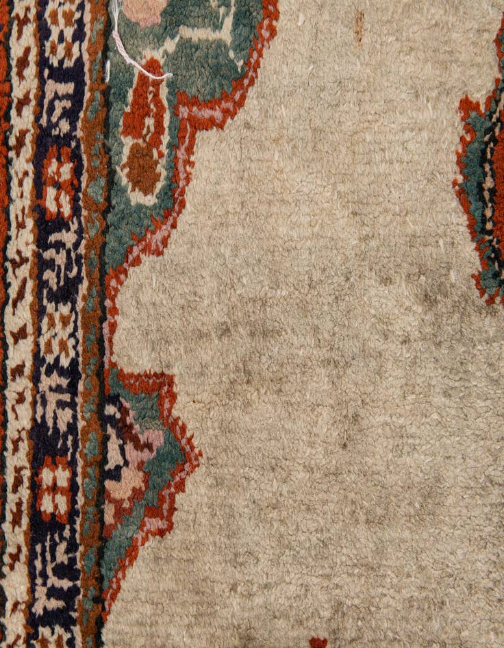 Detail image of  3' x 4' 4  Hand Knotted Kashmir Oriental Wool Rug