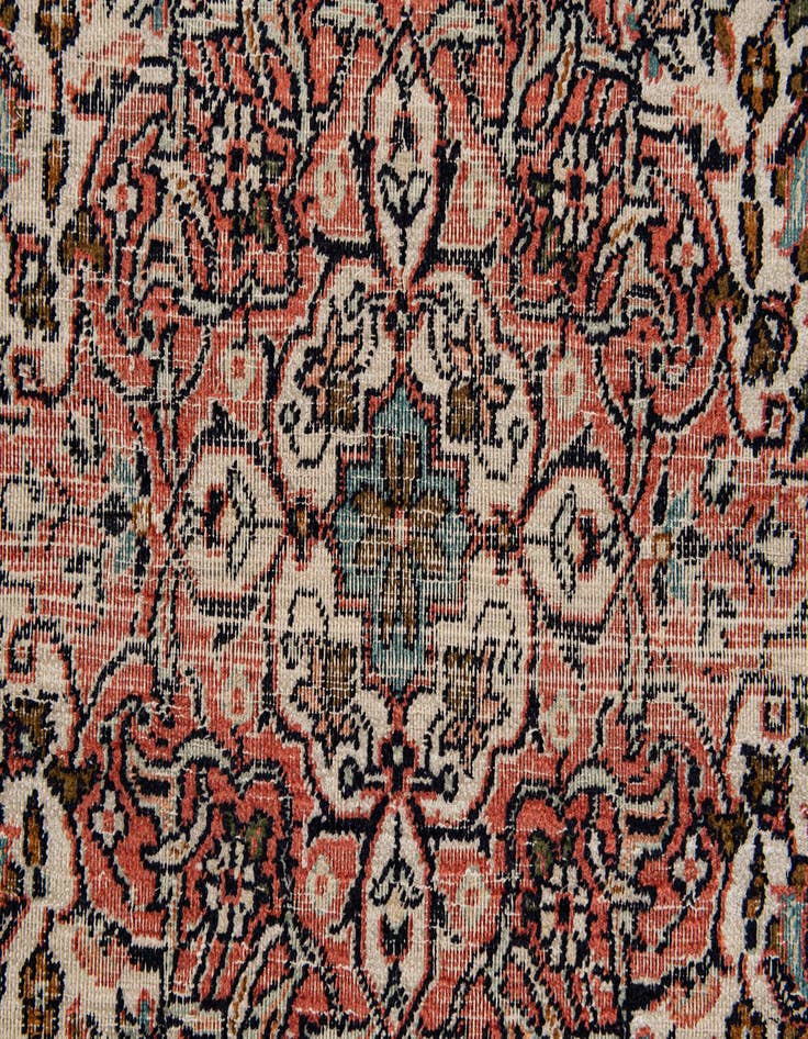 Detail image of  3' x 5'  Hand Knotted Kashmir Oriental Wool Rug