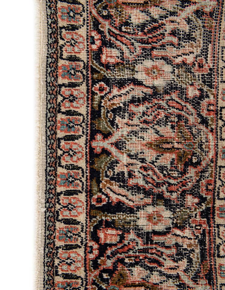 Detail image of  3' x 5'  Hand Knotted Kashmir Oriental Wool Rug