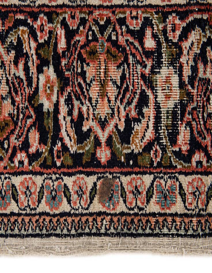 Detail image of  3' x 5'  Hand Knotted Kashmir Oriental Wool Rug