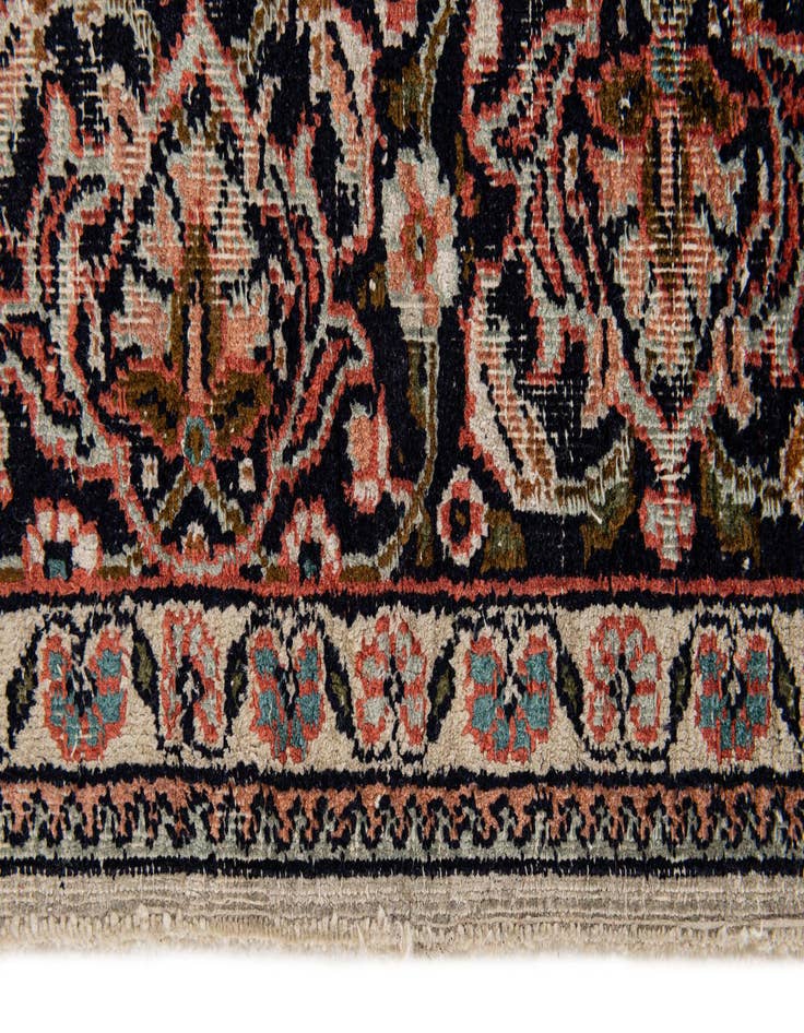 Detail image of  3' x 5'  Hand Knotted Kashmir Oriental Wool Rug