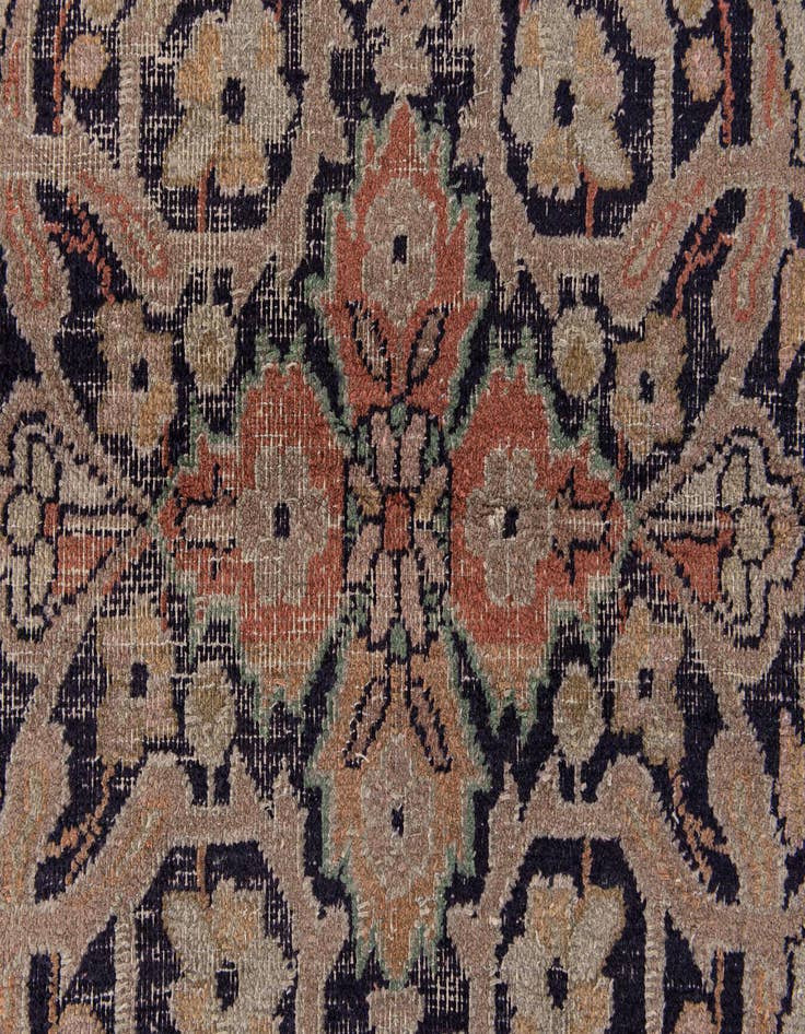 Detail image of  3' x 4' 8  Hand Knotted Kashmir Oriental Wool Rug