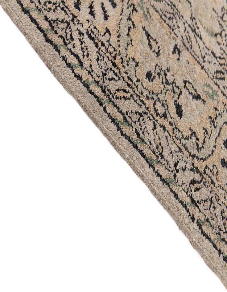 Detail image of  3' 2 x 5' 1  Hand Knotted Kashmir Oriental Wool Rug