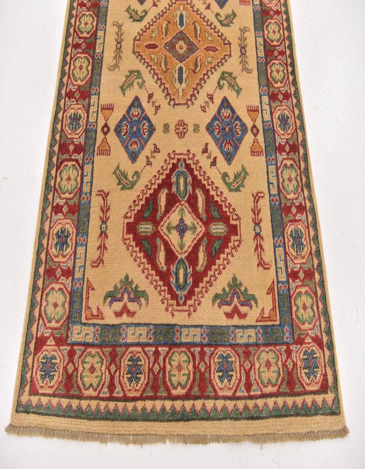 Detail image of  3' 2 x 5'  Hand Knotted Kazak Rug