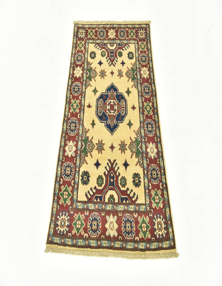 Detail image of  2' 6 x 4' 3  Hand Knotted Kazak Rug