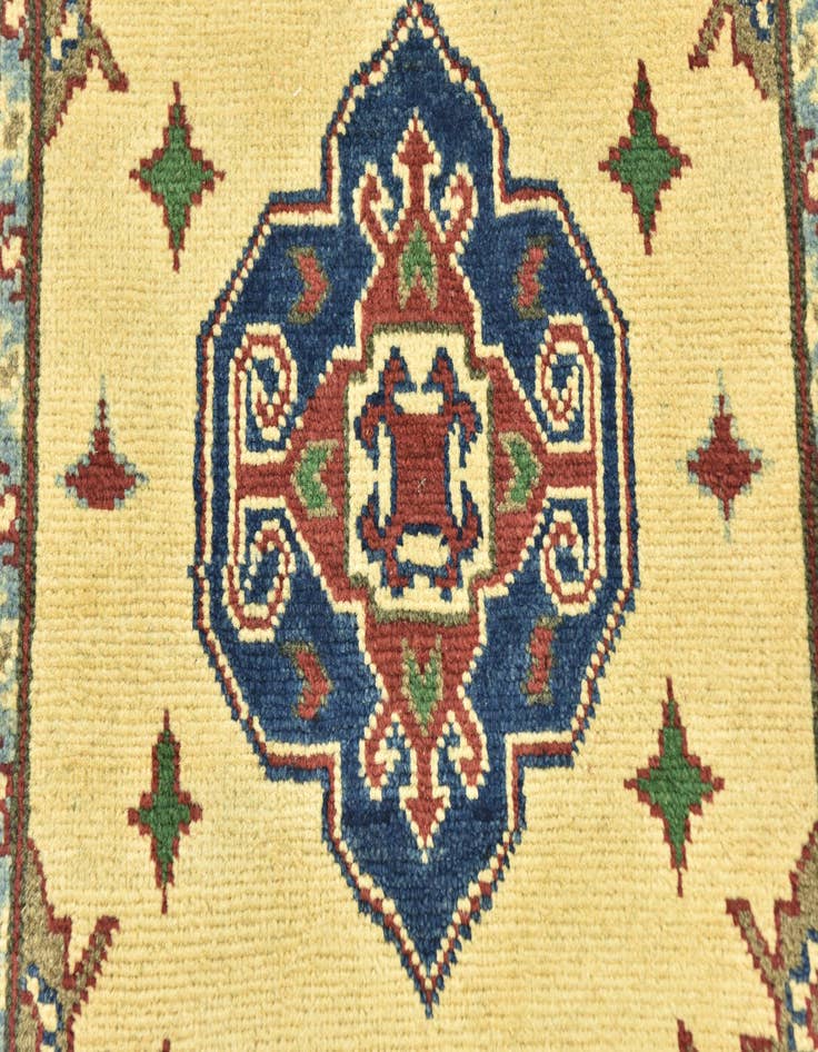 Detail image of  2' 6 x 4' 3  Hand Knotted Kazak Rug
