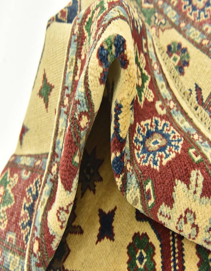 Detail image of  2' 6 x 4' 3  Hand Knotted Kazak Rug