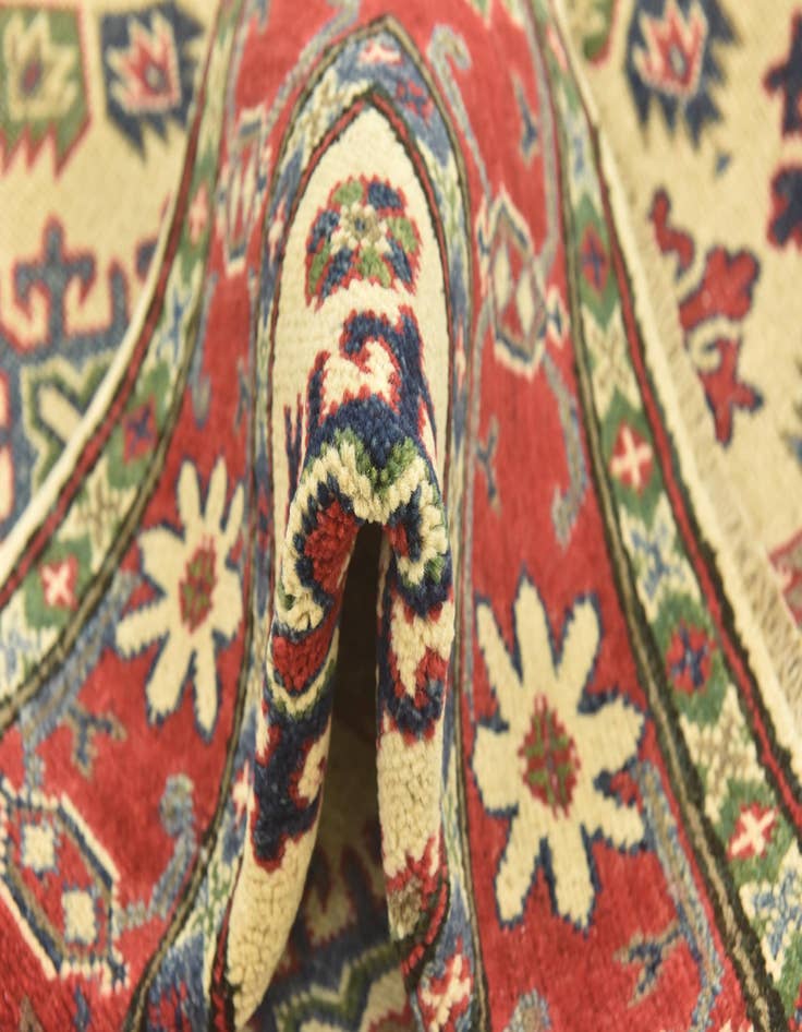 Detail image of  3' 10 x 5' 8  Hand Knotted Kazak Rug
