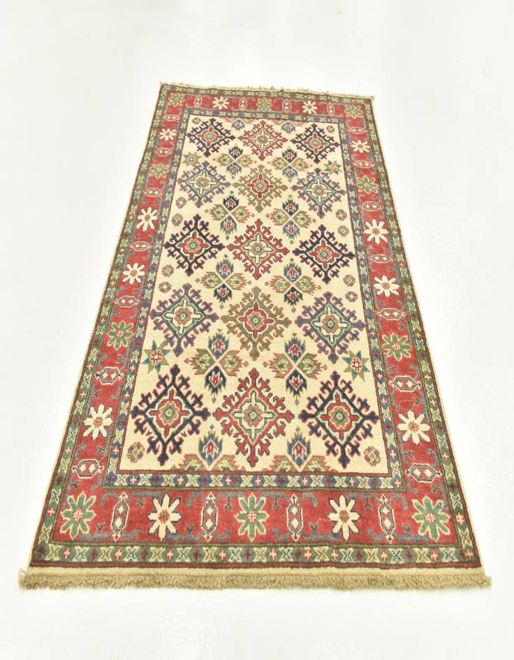 Detail image of  3' 10 x 5' 8  Hand Knotted Kazak Rug