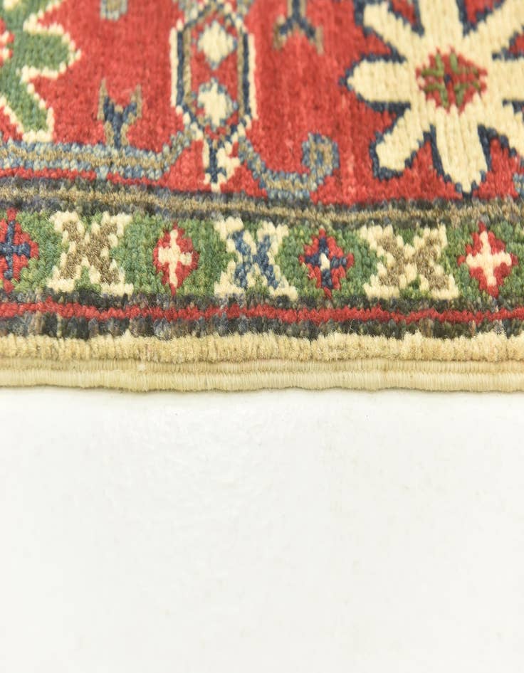 Detail image of  3' 10 x 5' 8  Hand Knotted Kazak Rug