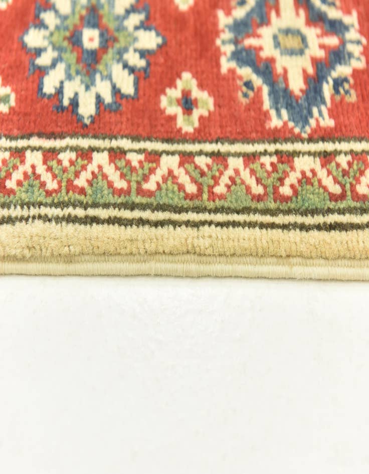 Detail image of  4' 1 x 5' 9  Hand Knotted Kazak Rug