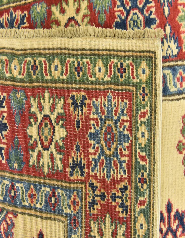 Detail image of  3' 10 x 6'  Hand Knotted Kazak Rug