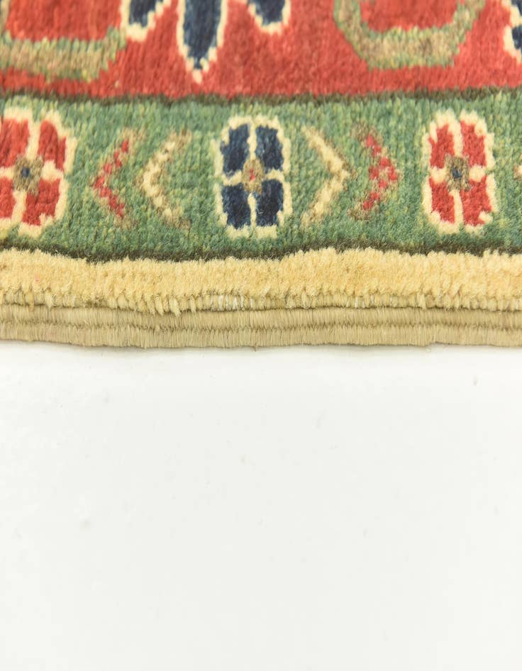 Detail image of  4' x 6'  Hand Knotted Kazak Rug