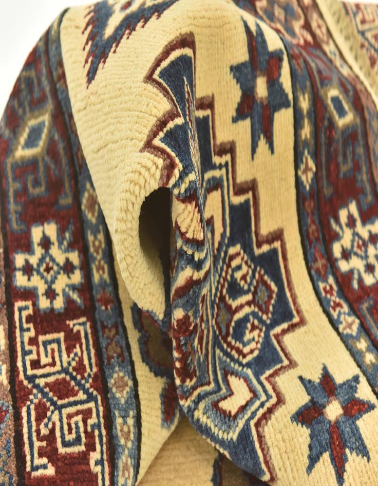 Detail image of  3' 2 x 5' 2  Hand Knotted Kazak Rug