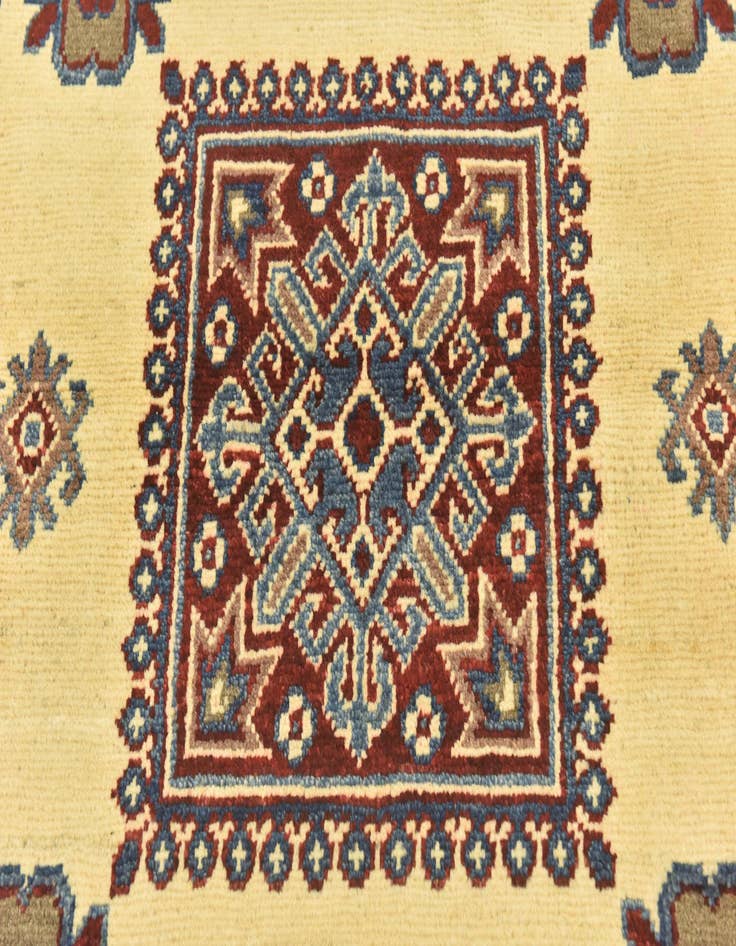 Detail image of  3' 2 x 5' 2  Hand Knotted Kazak Rug