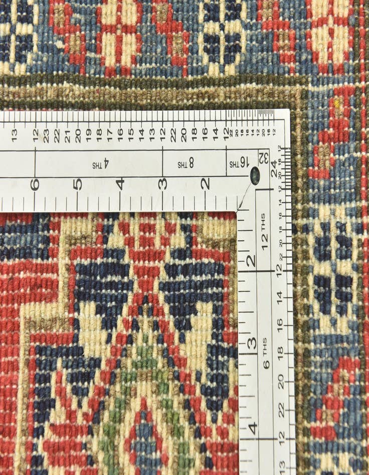 Detail image of  6' 2 x 9' 6  Hand Knotted Kazak Rug