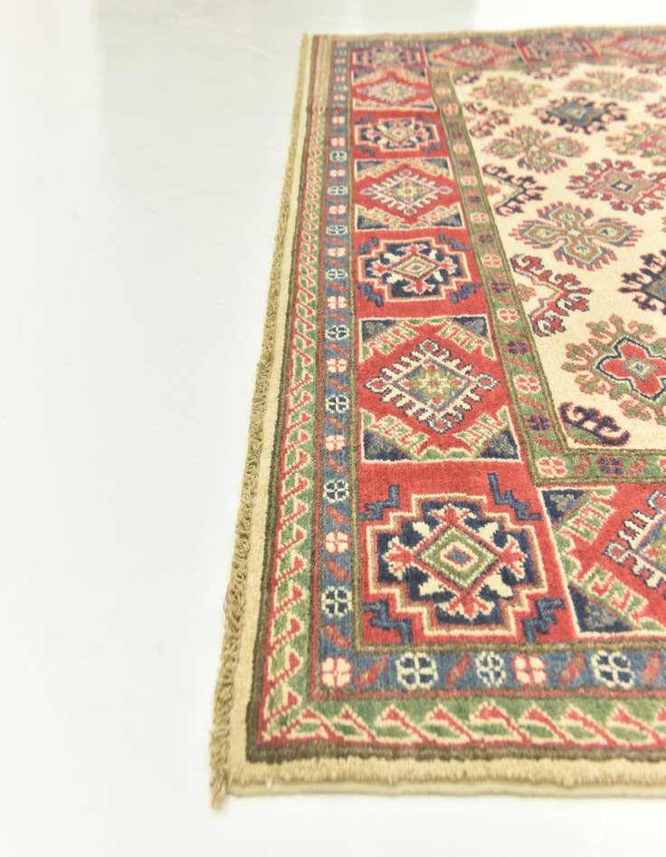 Detail image of  6' 2 x 9' 6  Hand Knotted Kazak Rug