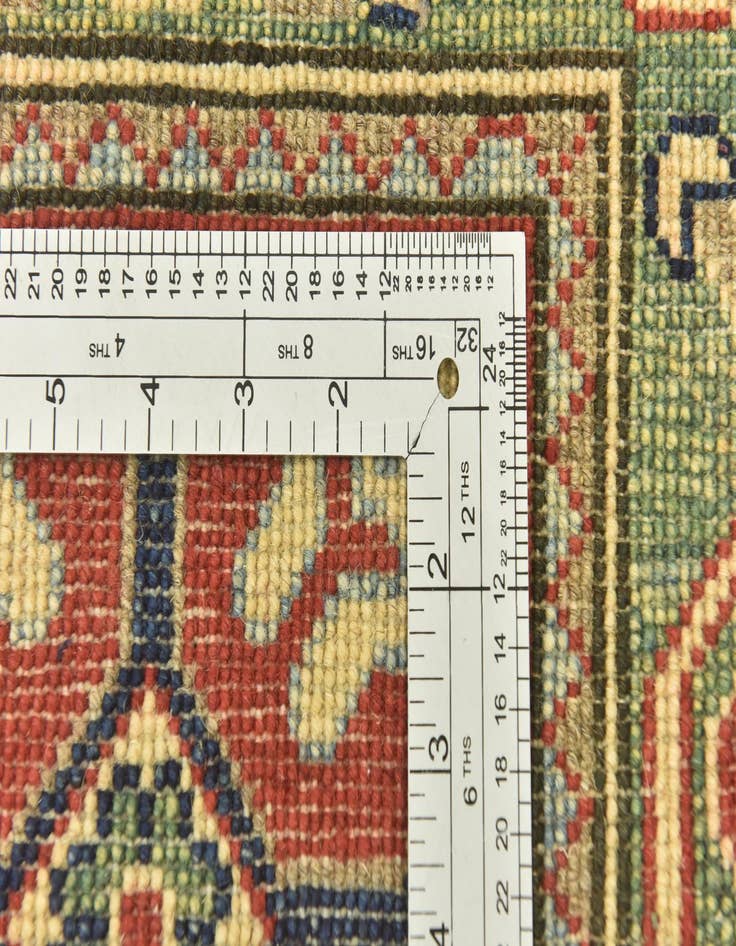 Detail image of  6' 8 x 9' 6  Hand Knotted Kazak Rug